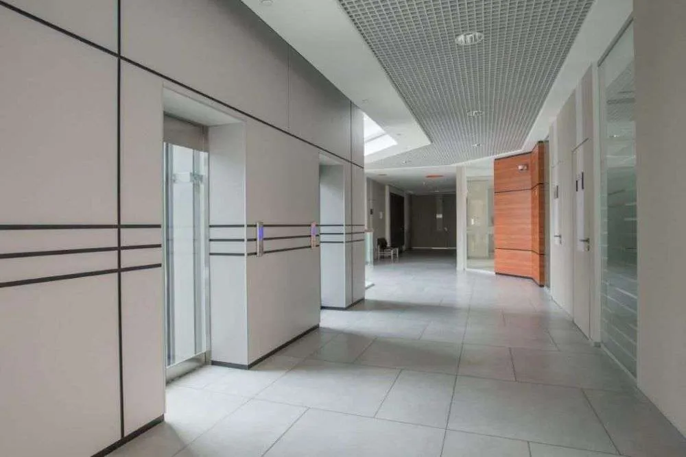 Interior view of a business commercial property building